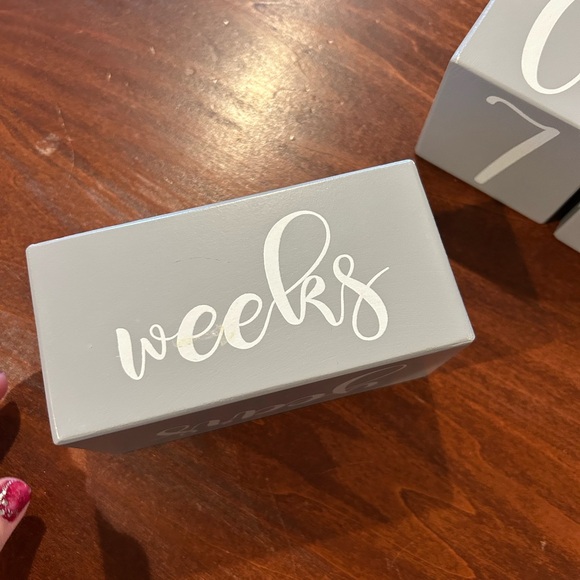 Gray Milestone Blocks - Picture 3 of 4